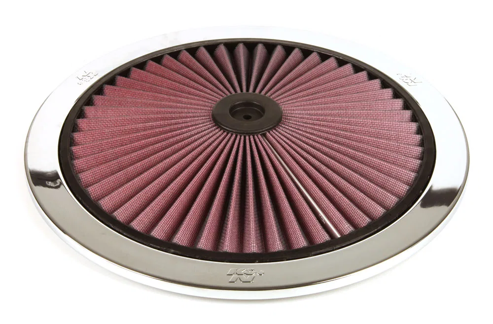 66-1401XP – K&N FILTER Air Cleaner Cover, 14 Inch Outside Diameter Red/ Silver K&N Logo - view 3